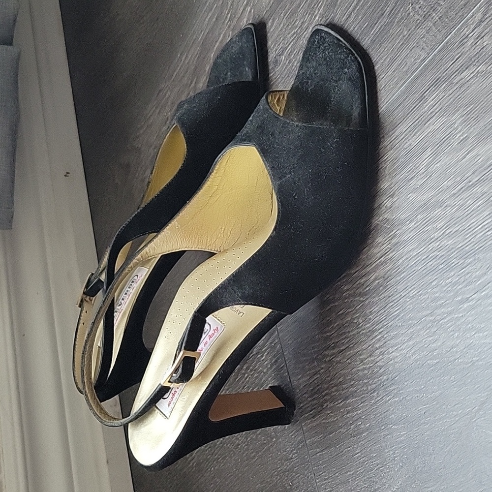 Valleverde Suede Sling Backs